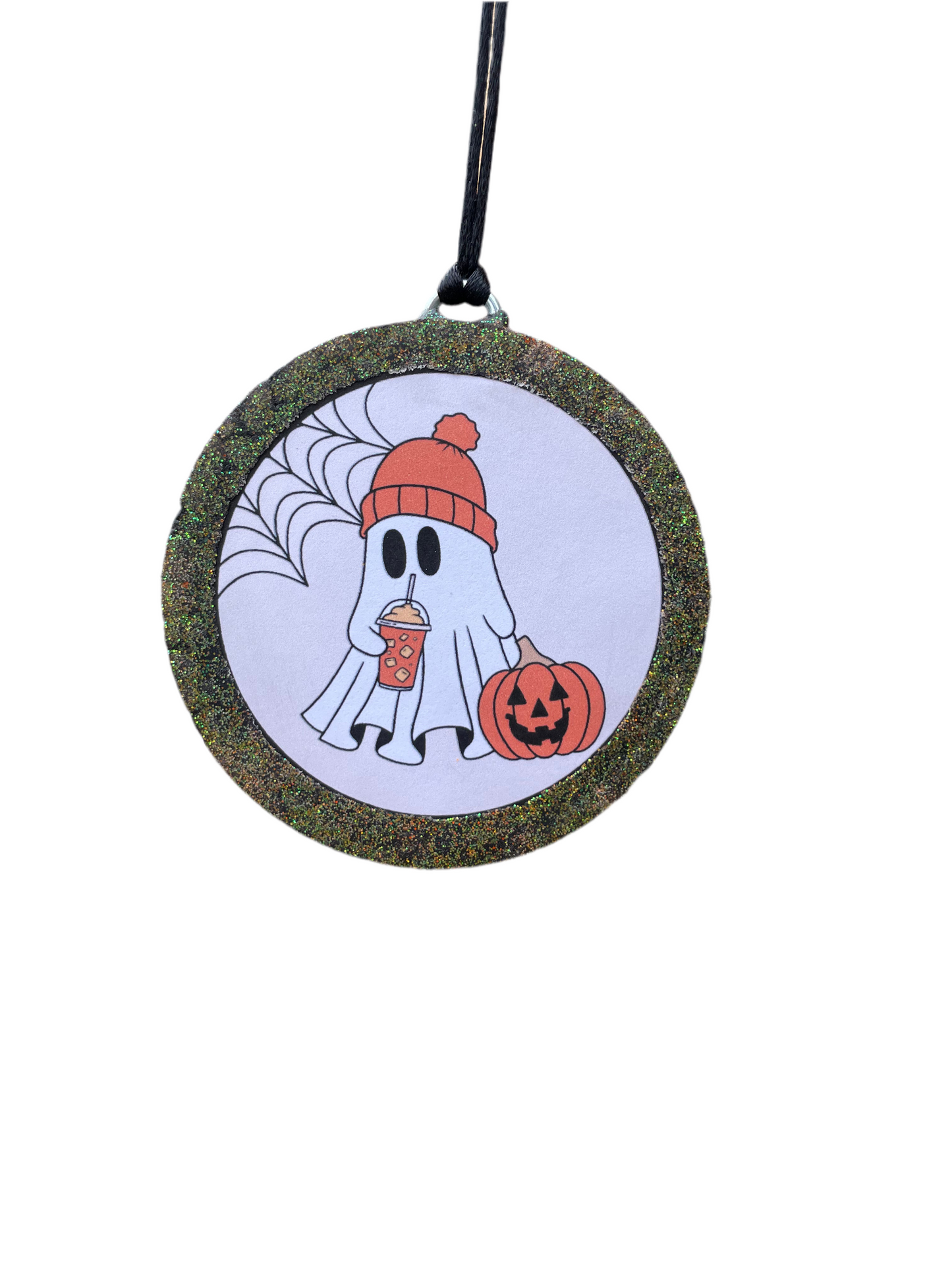 Drink and Pumpkin Ghost Cardstock