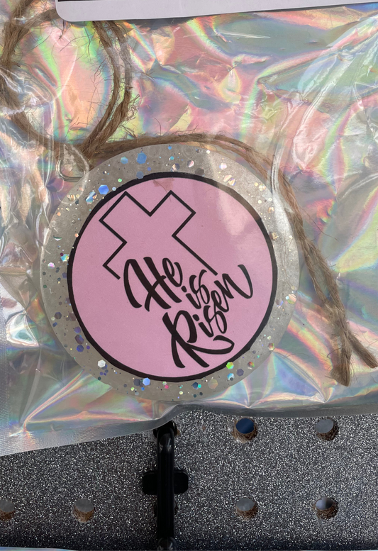 He Is Risen Cardstock Freshie
