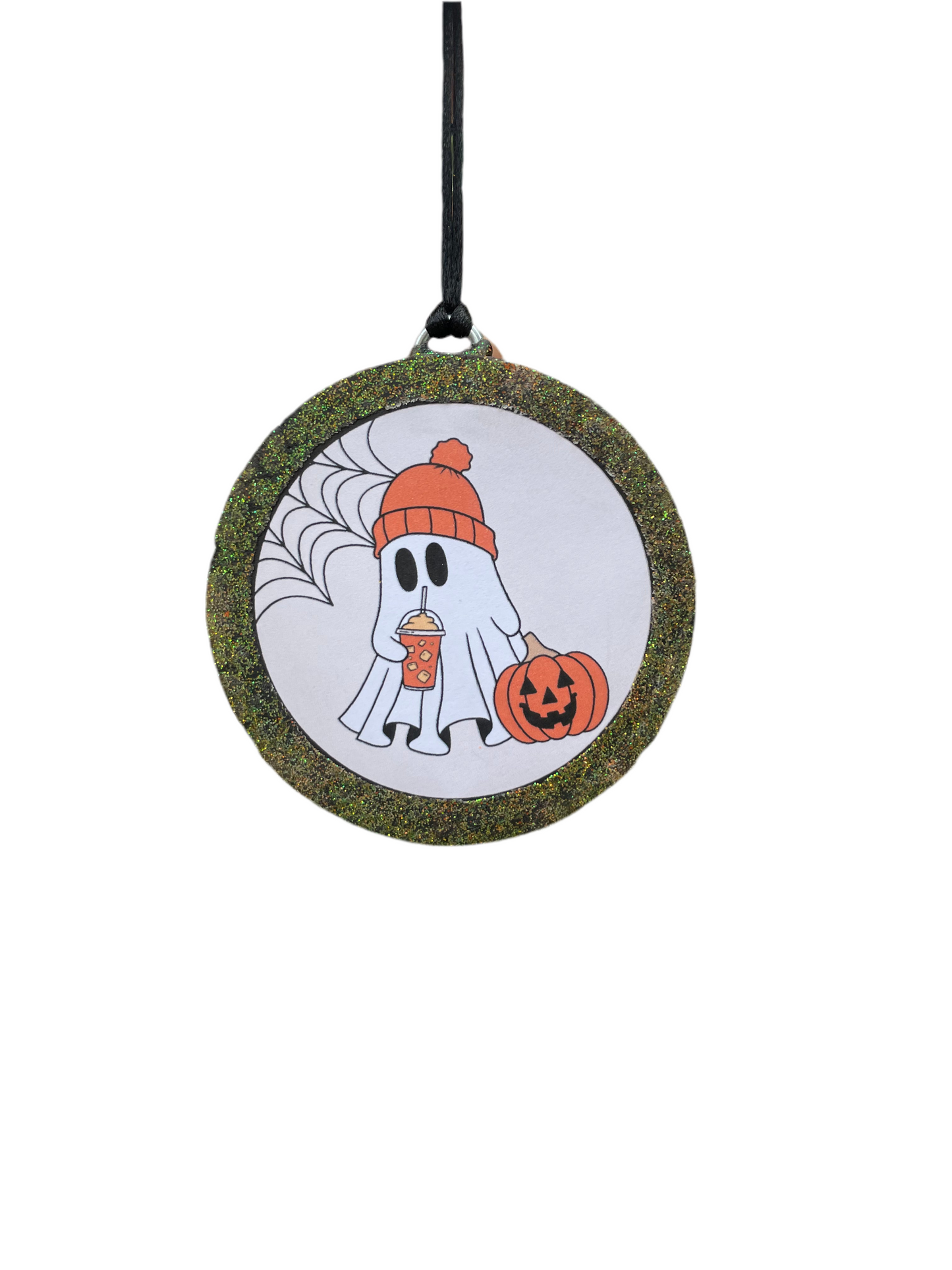 Drink and Pumpkin Ghost Cardstock