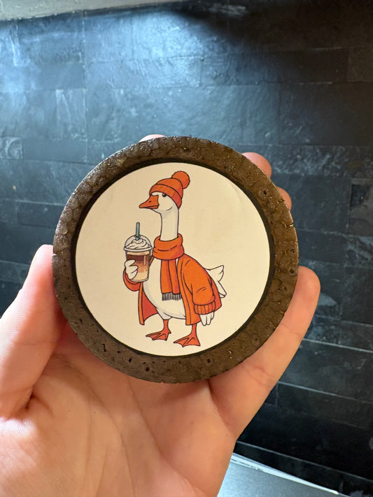 Goose Cardstock Car Freshie