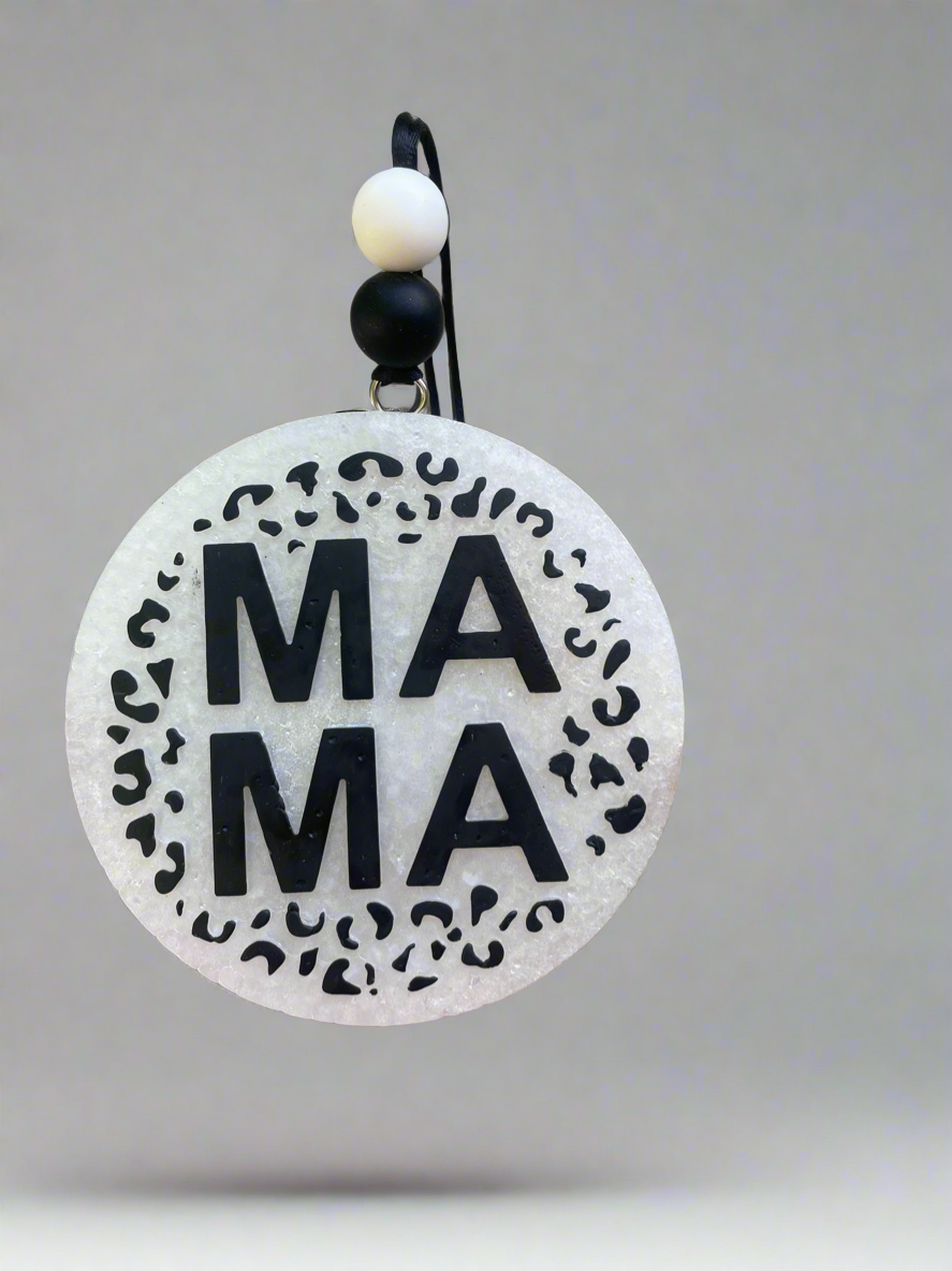 Cheetah Print MAMA Car Freshie