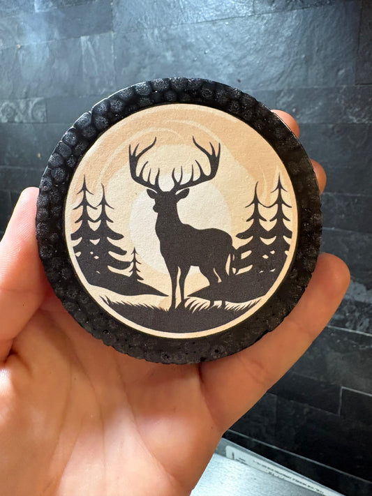 Deer Cardstock Car Freshie